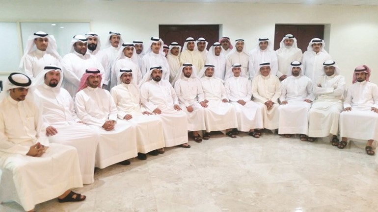 صورة جماعية للمشاركين في الغبقة﻿
