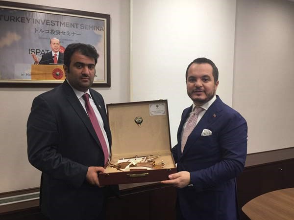 الروضان يبحث مع رئيس وكالة الاستثمارات التركية تطوير التبادل الاستثماري الثنائي