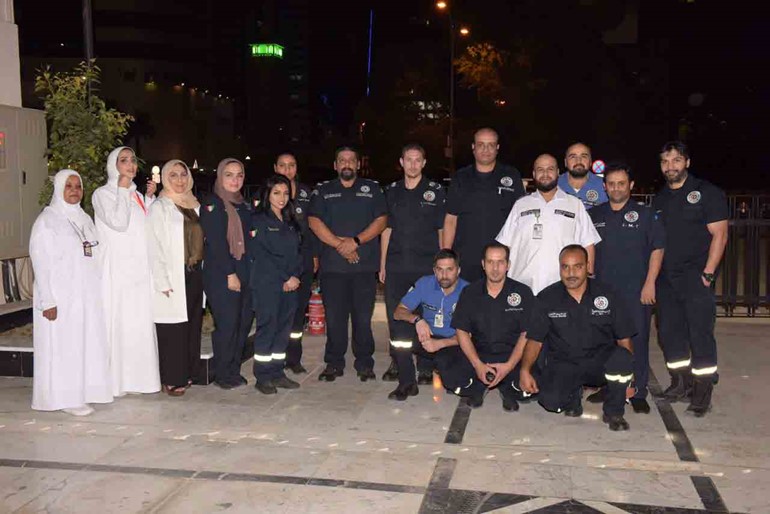 71  حالة تعاملت معها "الطوارئ الطبية" ليلة السابع والعشرين من الشهر الفضيل