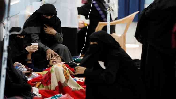 الأمم المتحدة: الكوليرا قد تتجاوز 300 ألف إصابة باليمن في سبتمبر المقبل