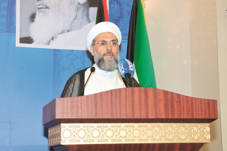 الشيخ عبدالله دشتي ملقيا كلمته﻿