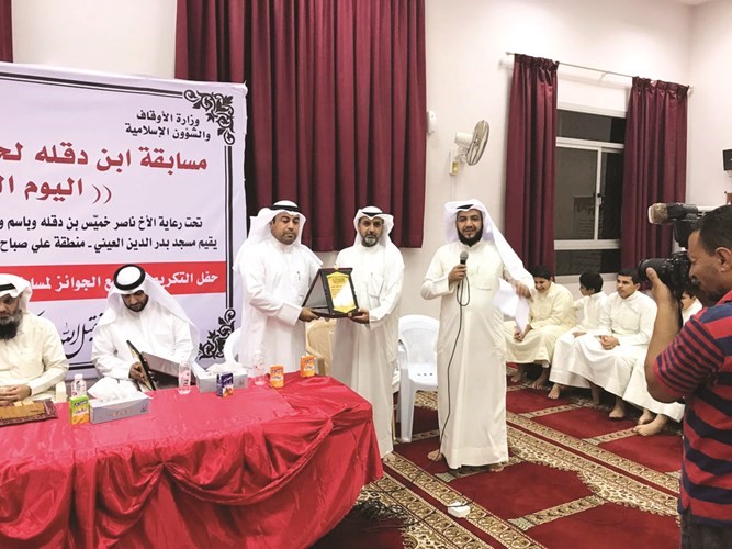 جانب من التكريم﻿