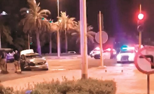 من حادث الدائري الثاني﻿