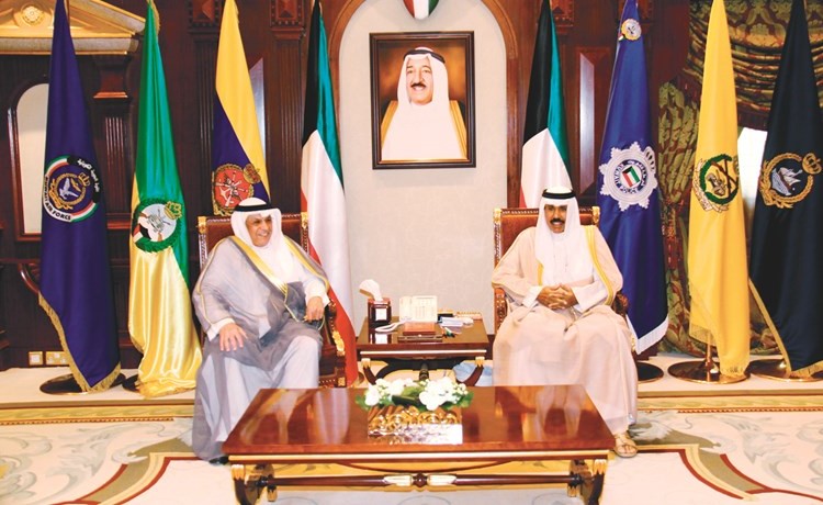 سمو ولي العهد مستقبلا الشيخ خالد الجراح ﻿
