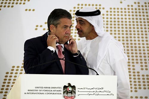 وزير الخارجية الإماراتي: الوقت لا يزال مبكراً للحديث عن فرض عقوبات إضافية على قطر