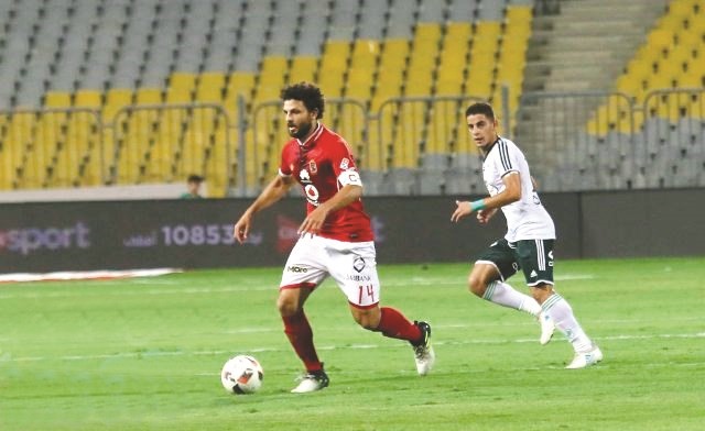 حسام غالي لم يقدم الاداء المنتظر منه امام المصري ﻿