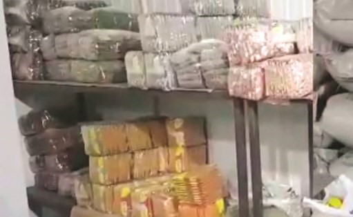جانب من المضبوطات ﻿
