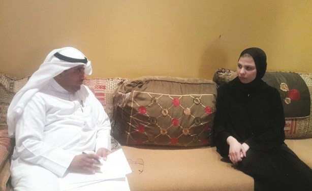 لطيفة العنزي والدة الطفلين تتحدث إلى الزميل محمد الدشيش﻿