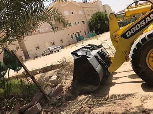 البلدية : طوارئ الفروانية نفذت حملة لإزالة التعديات على مساحة 6300 م2