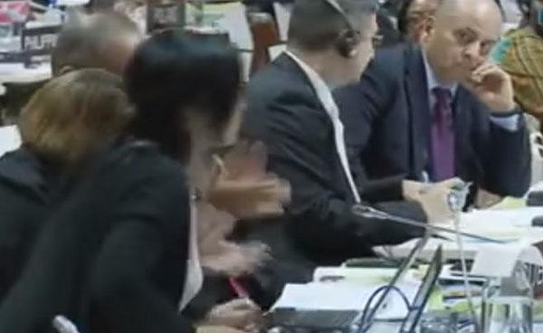 بالفيديو.. مندوبة كوبا في الـ “يونسكو” تفحم مندوب إسرائيل وتنتصر لشهداء فلسطين