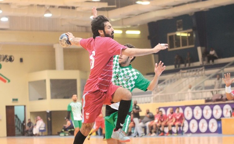 من مواجهة النصر مع العربي في الدمج ﻿