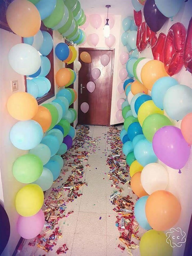 بالصور.. شاهد ماذا فعل شاب بمنزله ليلة حفل زفافه