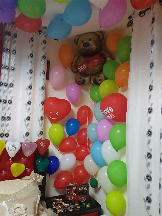 بالصور.. شاهد ماذا فعل شاب بمنزله ليلة حفل زفافه