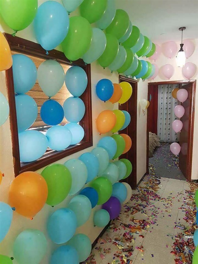 بالصور.. شاهد ماذا فعل شاب بمنزله ليلة حفل زفافه