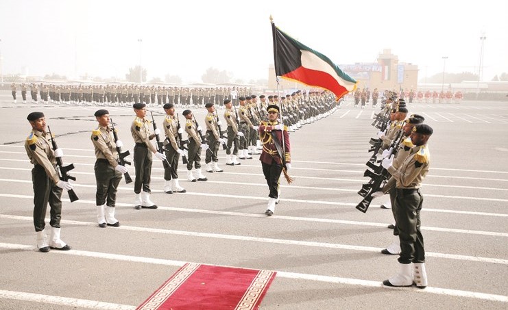 صورة ارشيفية لأحد العروض العسكرية﻿