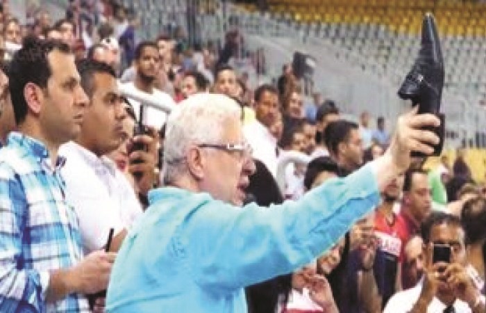 حذاء مرتضى منصور﻿