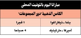 أميركا للتعويض في «الذهبية»