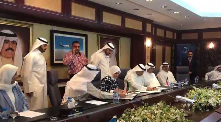 بالفيديو..بروتوكول تعاون بين "الخطوط" الكويتية و"التعليم العالي" لابتعاث طلاب لدرسة "علوم الطيران"