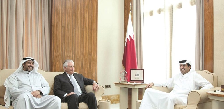 تيلرسون يغادر بـ «صمت».. وقطر تأمل لقاءه «في ظروف أفضل»