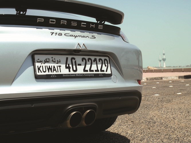 بورشه 718 كايمن إس المزيد من القوة