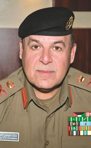 اللواء الركن خالد الشمري ﻿