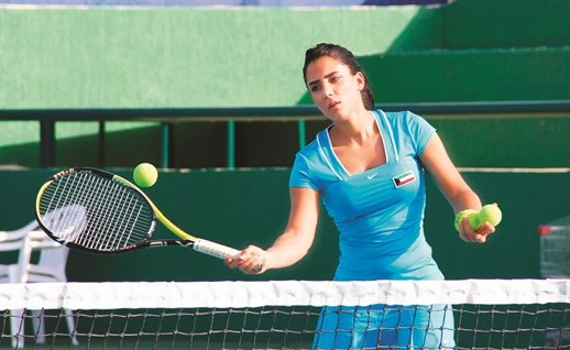 سارة بهبهاني: هدفي التقدم بالترتيب العالمي في «لعبة الملوك»