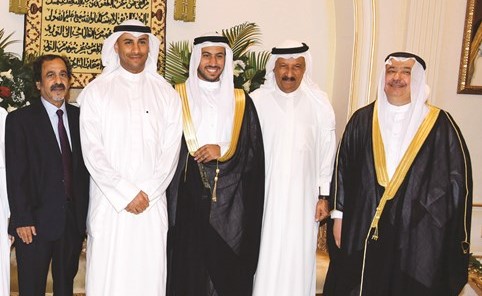 عبدالله العبدالرزاق وم.فيصل العبدالرزاق يهنئان ﻿