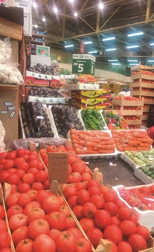 وفرة وتنوع في الخضار المستورد ﻿