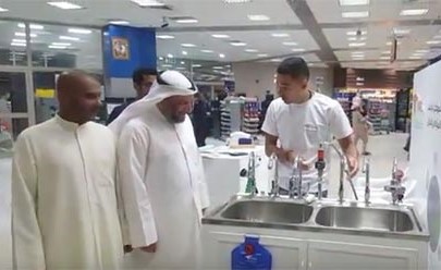 بالفيديو.. الفريج يقوم بزيارة ميدانية لمشروع ترشيد استهلال المياه في المنازل