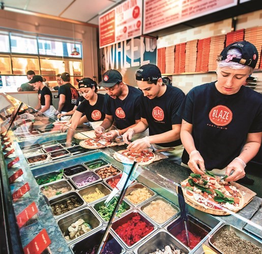 «الشايع» تطلق علامة «Blaze Pizza» الأميركية الشهيرة في الشرق الأوسط