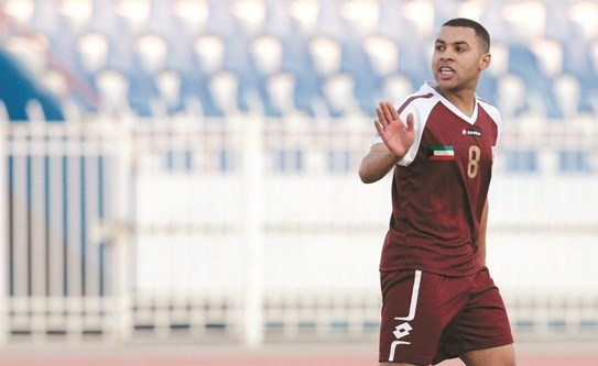 طلال نايف ساهم مع فريق قطر 
﻿﻿في الصعود إلى الدرجة الأولى
﻿﻿(الأزرق.كوم)﻿