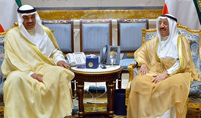 ومستقبلا الشيخ صباح الخالد