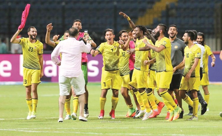 فرحة لاعبي العهد بالفوز المثير﻿