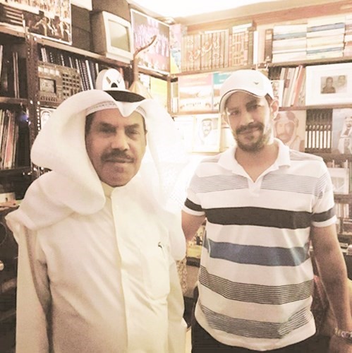  مع الفنان القدير غنام الديكان﻿