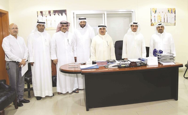 مقصيد وخليل يتوسطان ممثلي الأندية﻿