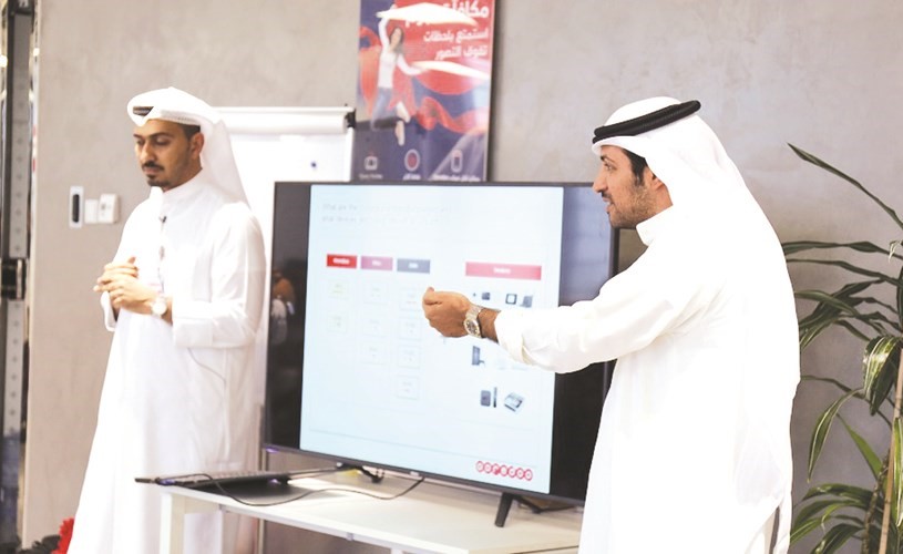 مدير أول الرعايات والمسؤولية الاجتماعية يوسف الشلال وعبدالله النجدي ﻿