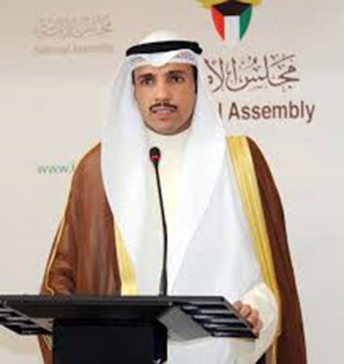 الغانم يعزي نظيره السعودي بإستشهاد رجل امن في القطيف