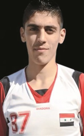لاعب نادي الكرامة والمنتخب الأولمبي السوري جهاد بسمار﻿
