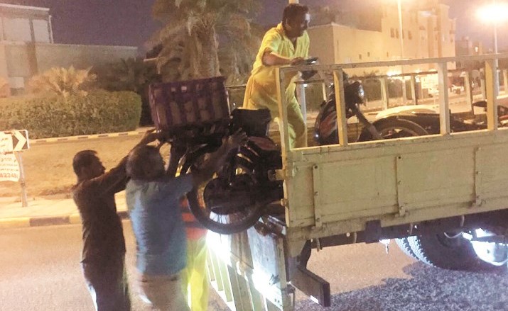 ضبط 5 باعة جائلين بـ «سعد العبدالله»