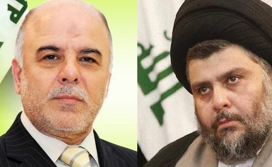 العبادي يرفض طلب الصدر بحلها : «الحشد الشعبي» تحت قيادة المرجعية والدولة