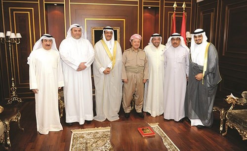 وفد إعلامي كويتي يهنئ العراق حكومة وشعباً بتحرير الموصل من قبضة داعش