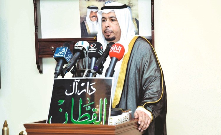 خالد المنشرح يلقي كلمته ﻿