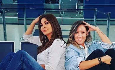 شاهد ماذا فعلت اليسا في المطار بعد ان "طافتها" الطائرة