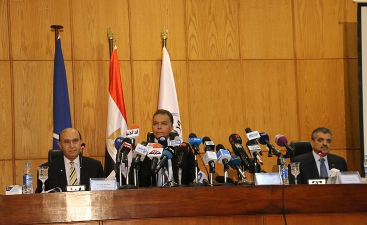 جانب من المؤتمر الصحافي امس﻿