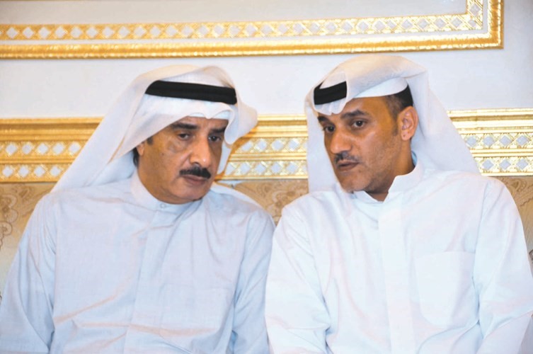  حسين المنصور وخالد البريكي﻿