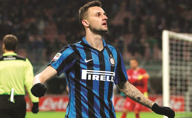 لاعب إنتر بروزوفيتش﻿