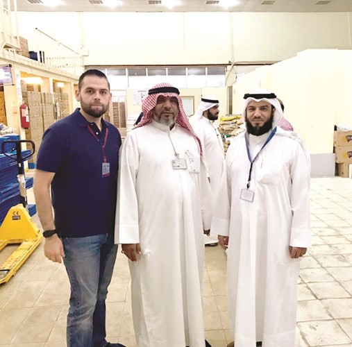 فريق بيت الزكاة يتابع انشطته الخيرية﻿