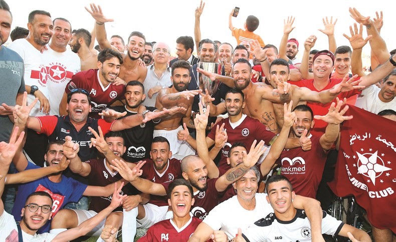  تتويج النجمة بكأس النخبة في صيدا﻿