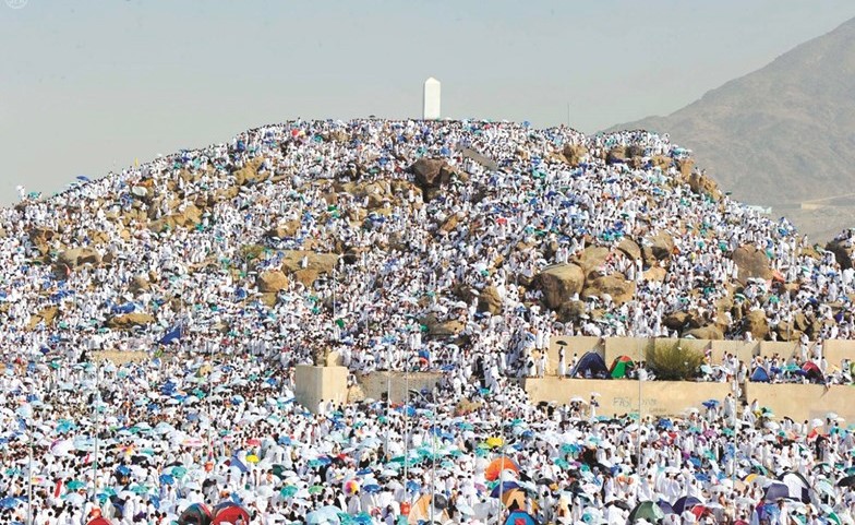 عرفات الله يوم الحج الأكبر