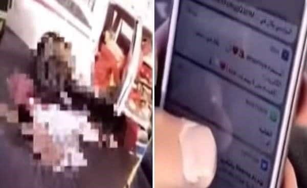 فيديو مؤثر.. أم خليجية تراسل ابنها على جواله لحظة وفاته في حادث